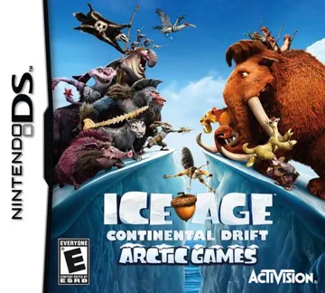 Ice Age 4 - Continental Drift - Arctic Games (Europe) (De,Es) box cover front